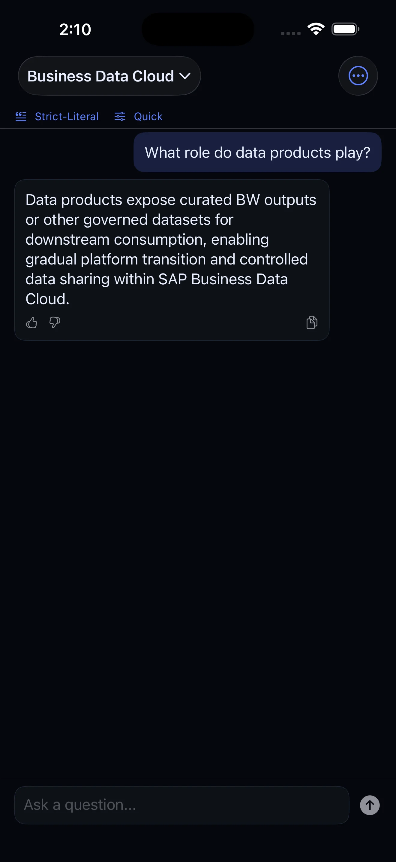 AmonHen iOS - Advisory Chat